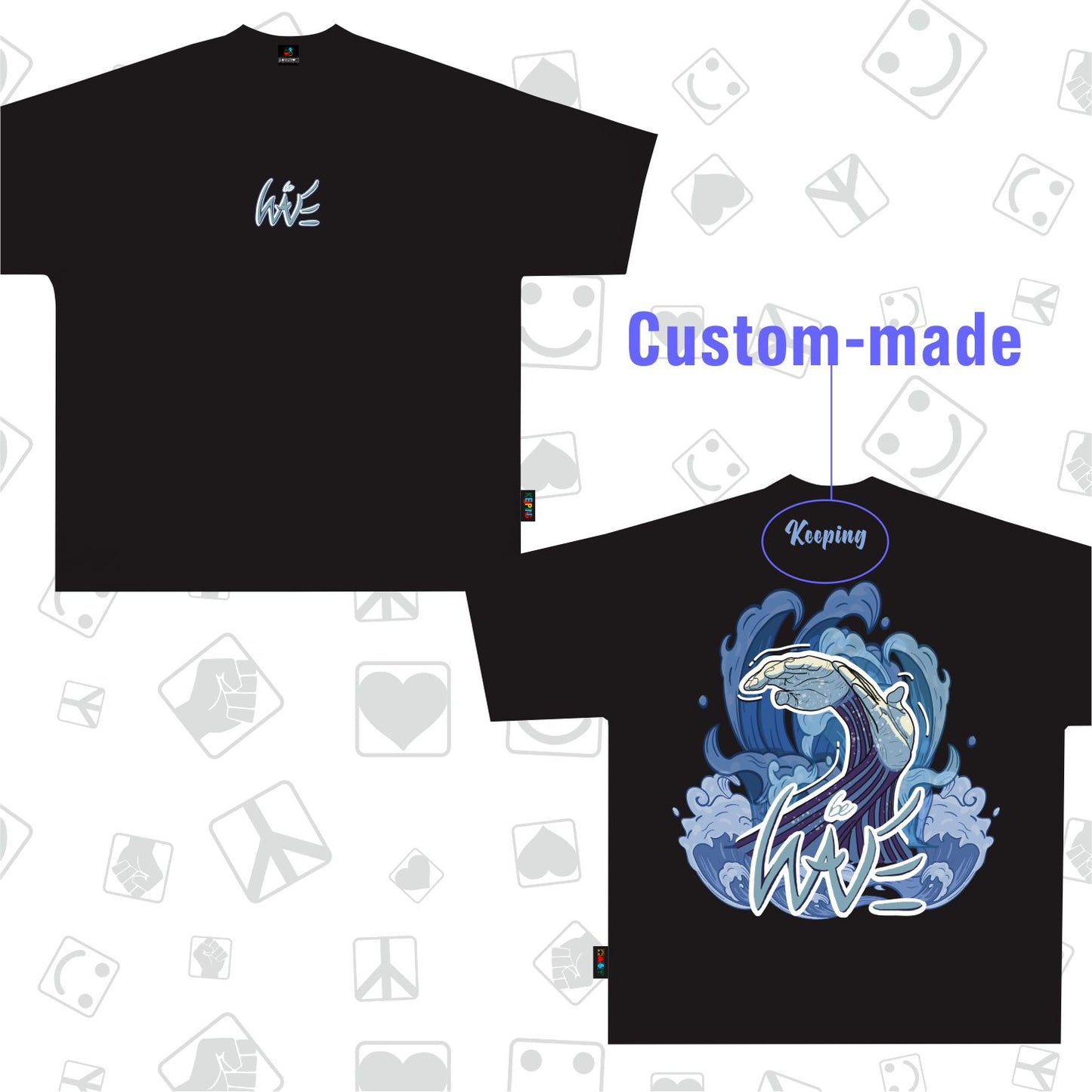 DokyunxKeeping Crossover  T-shirt