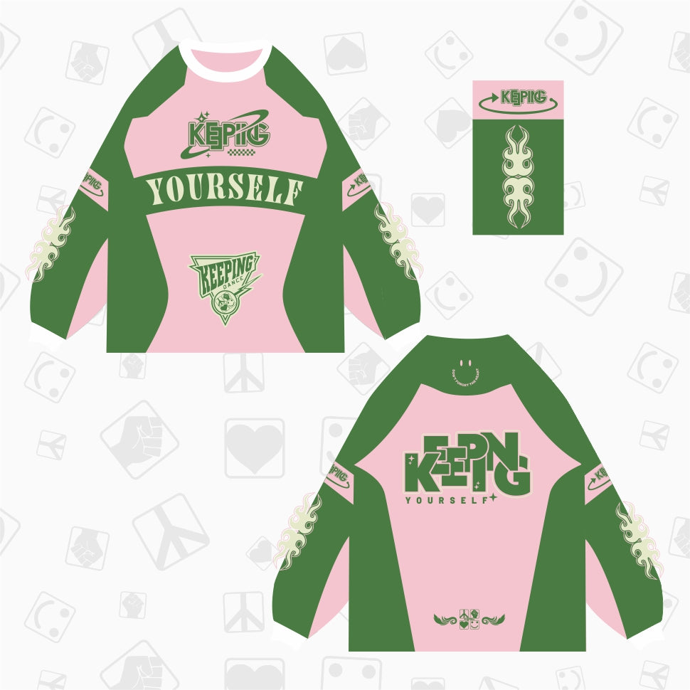 Keeping Quick-drying long sleeve American retro