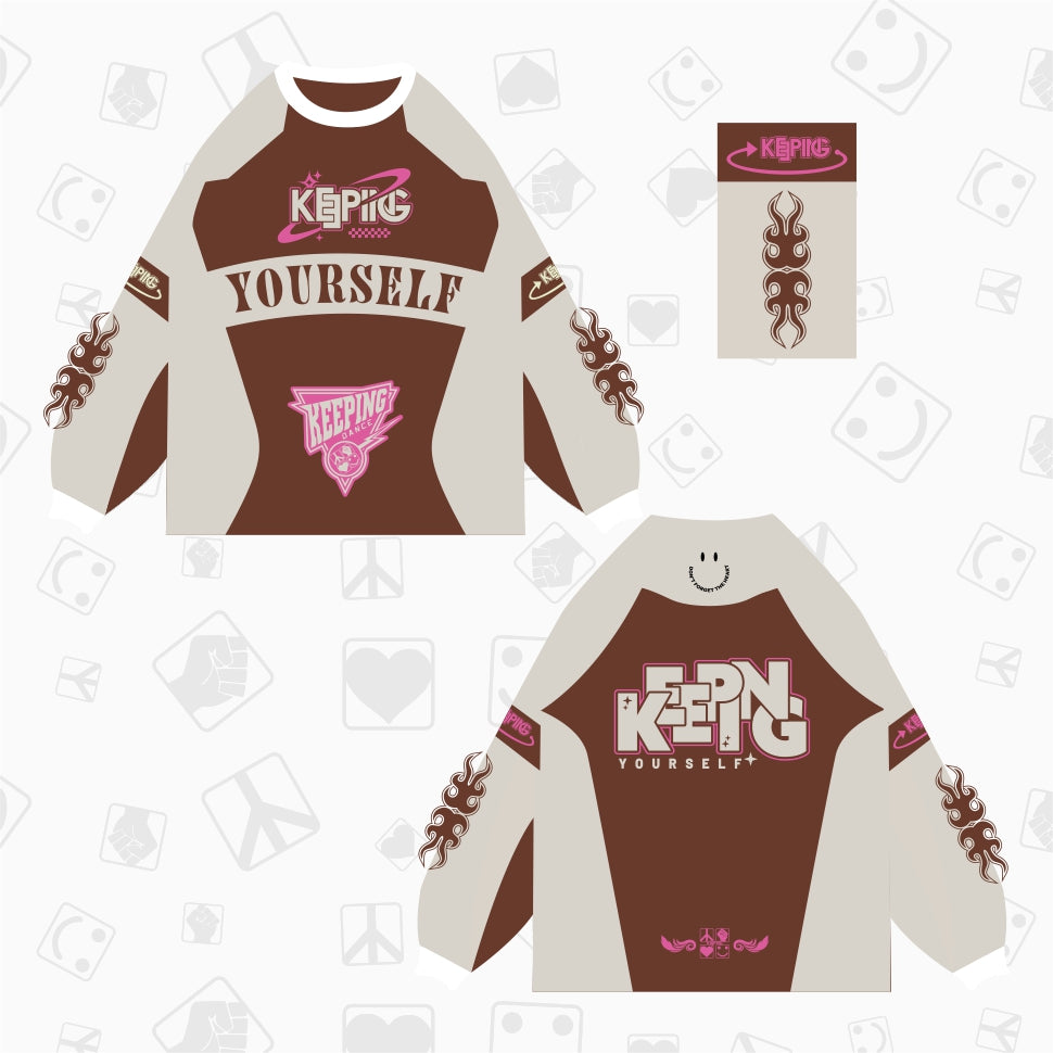 Keeping Quick-drying long sleeve American retro