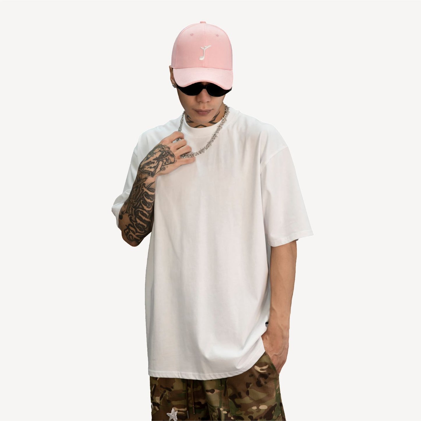 ProCore  Men's Heavyweight Cotton Short Sleeve Crew Neck T-Shirt