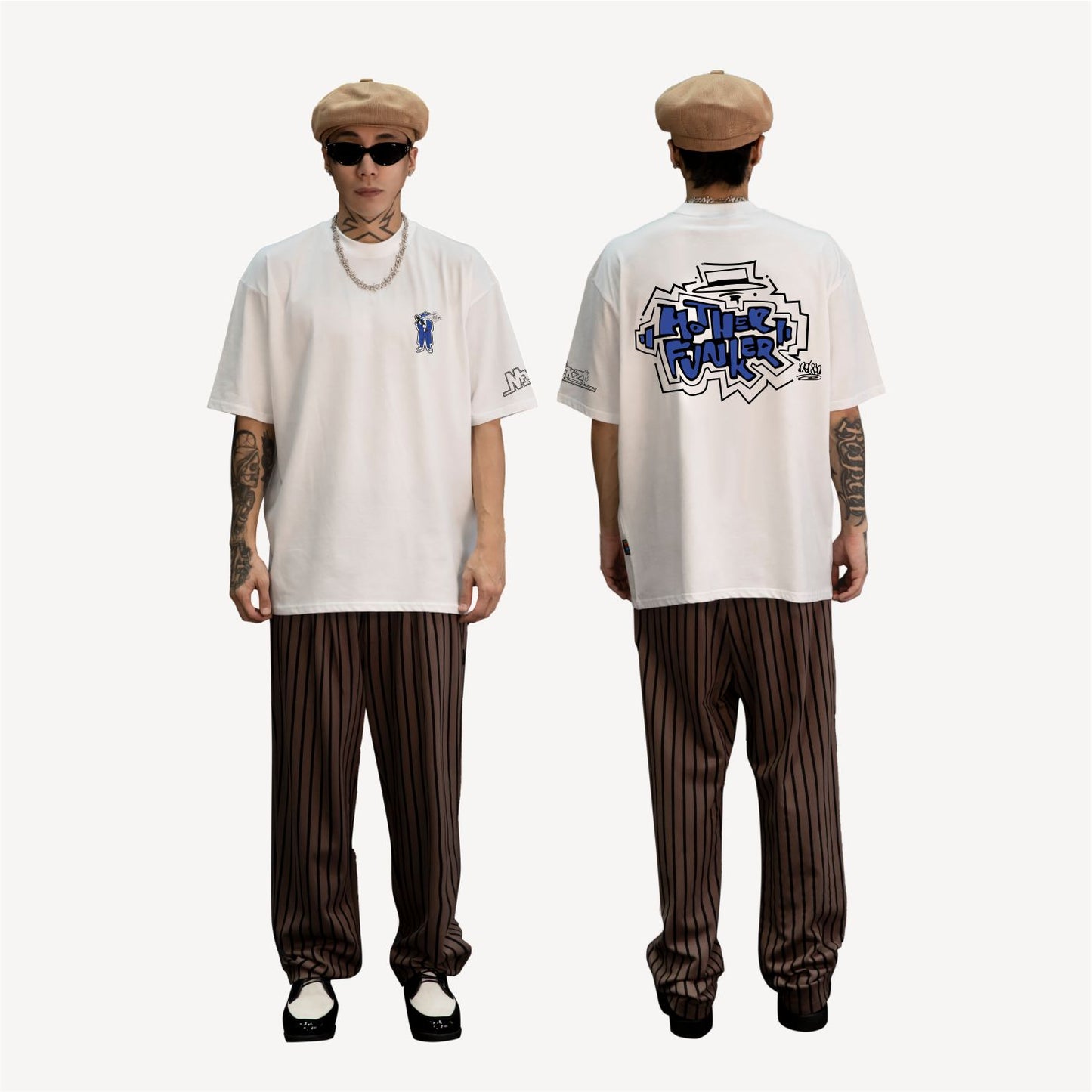 NelsonxKeeping Crossover "Mother Funker"T-shirt