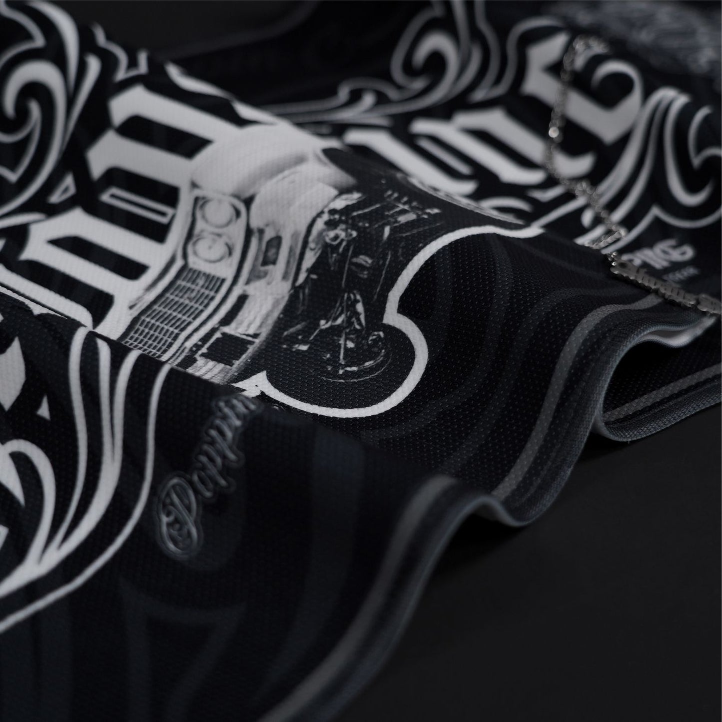 PoppinCxKeeping Crossover Necklace and sports towel