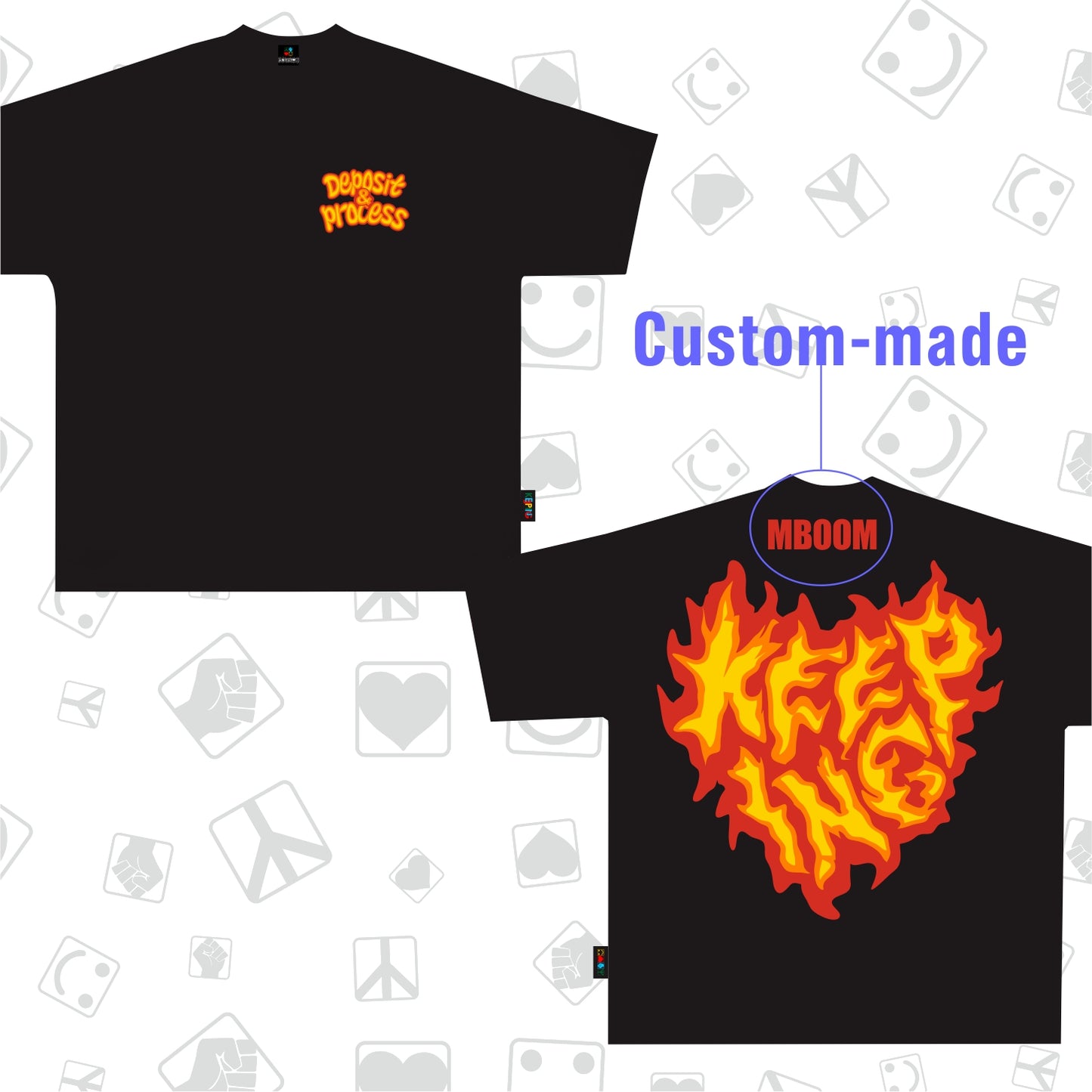 Deposit ProcessxKeeping Crossover  T-shirt