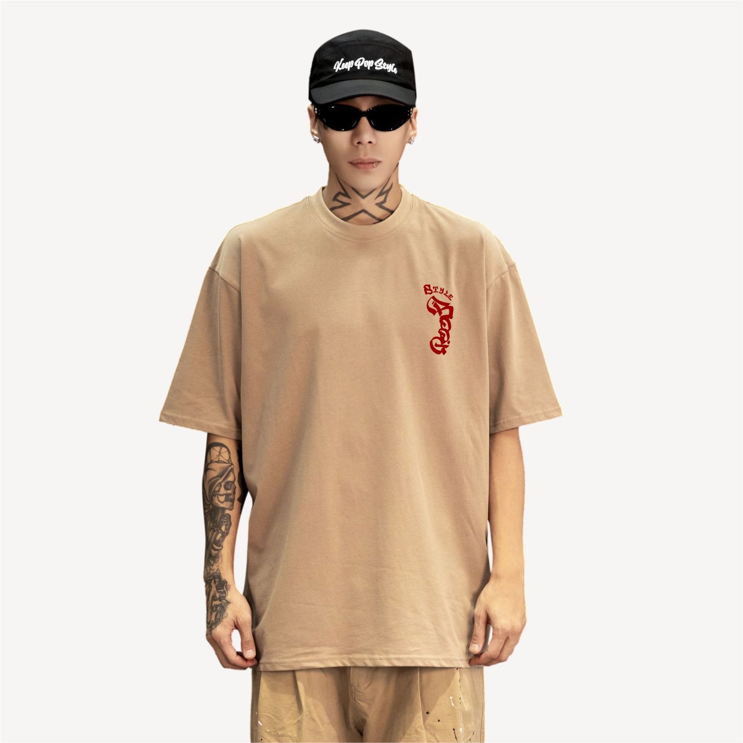 Pascal LucexKeeping Crossover "boog style "T-shirt