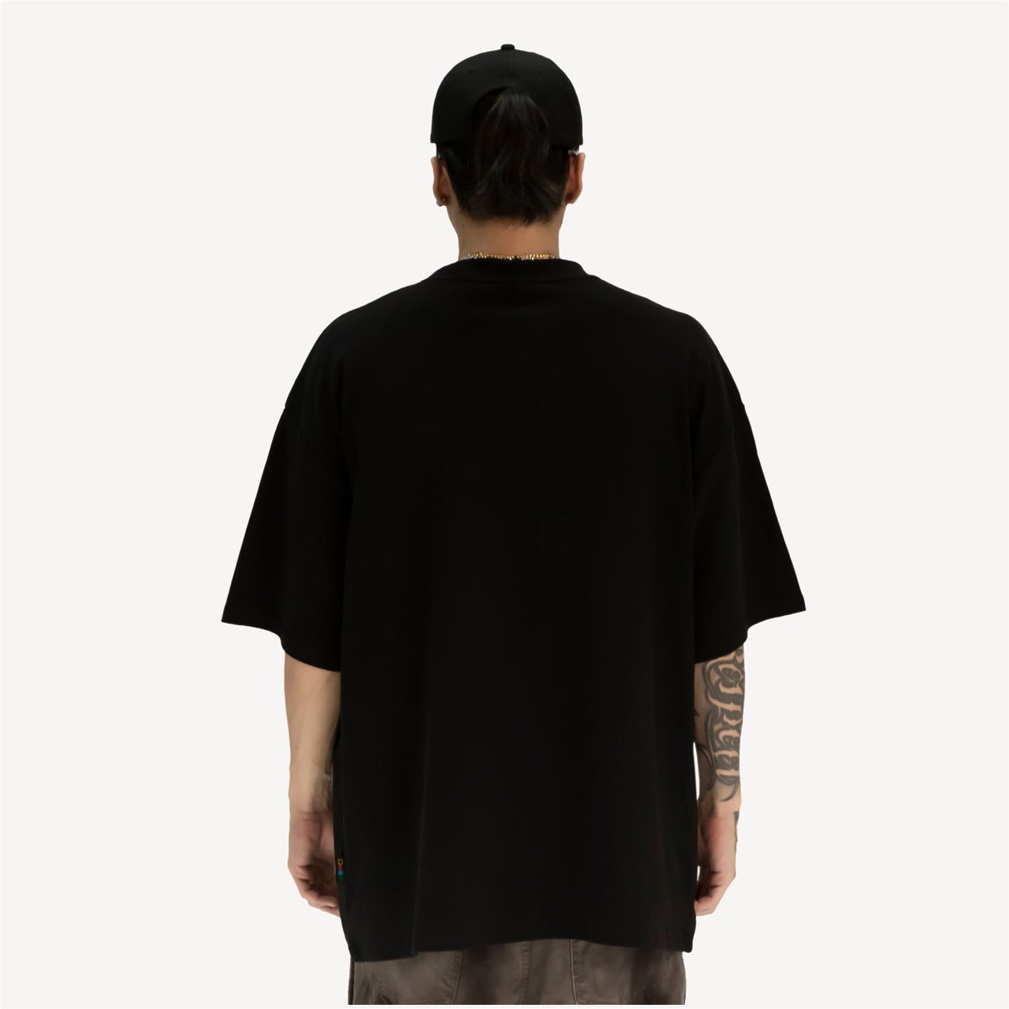 Keeping-Classic four-color hip-hop four spirit T-shirt