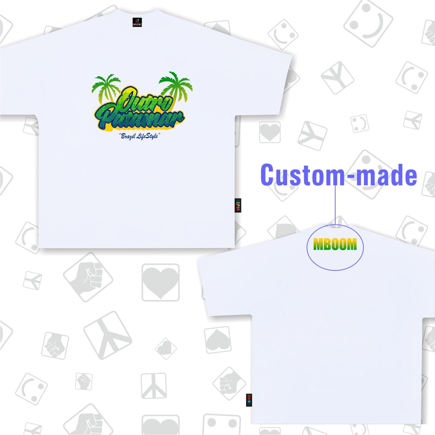BrazilStylexKeeping Crossover  T-shirt
