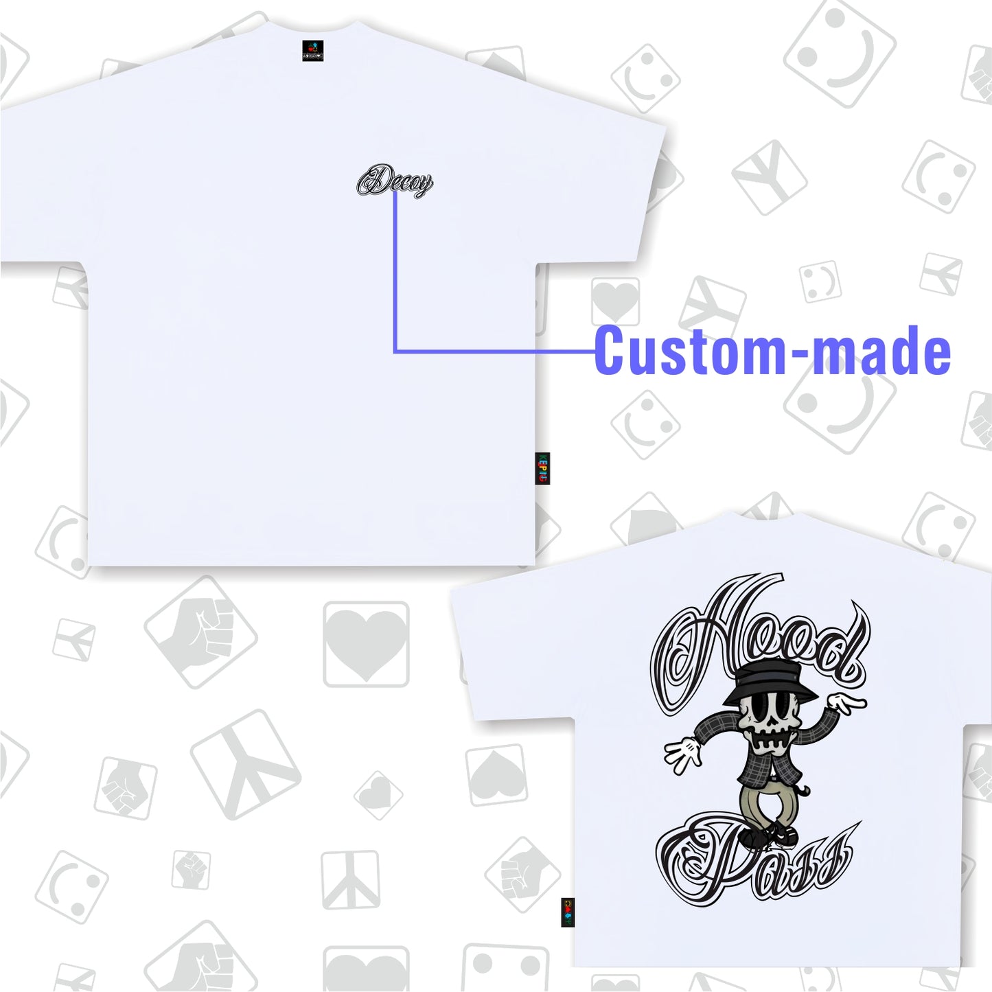 DecoyxKeeping Crossover  T-shirt（Style 2）