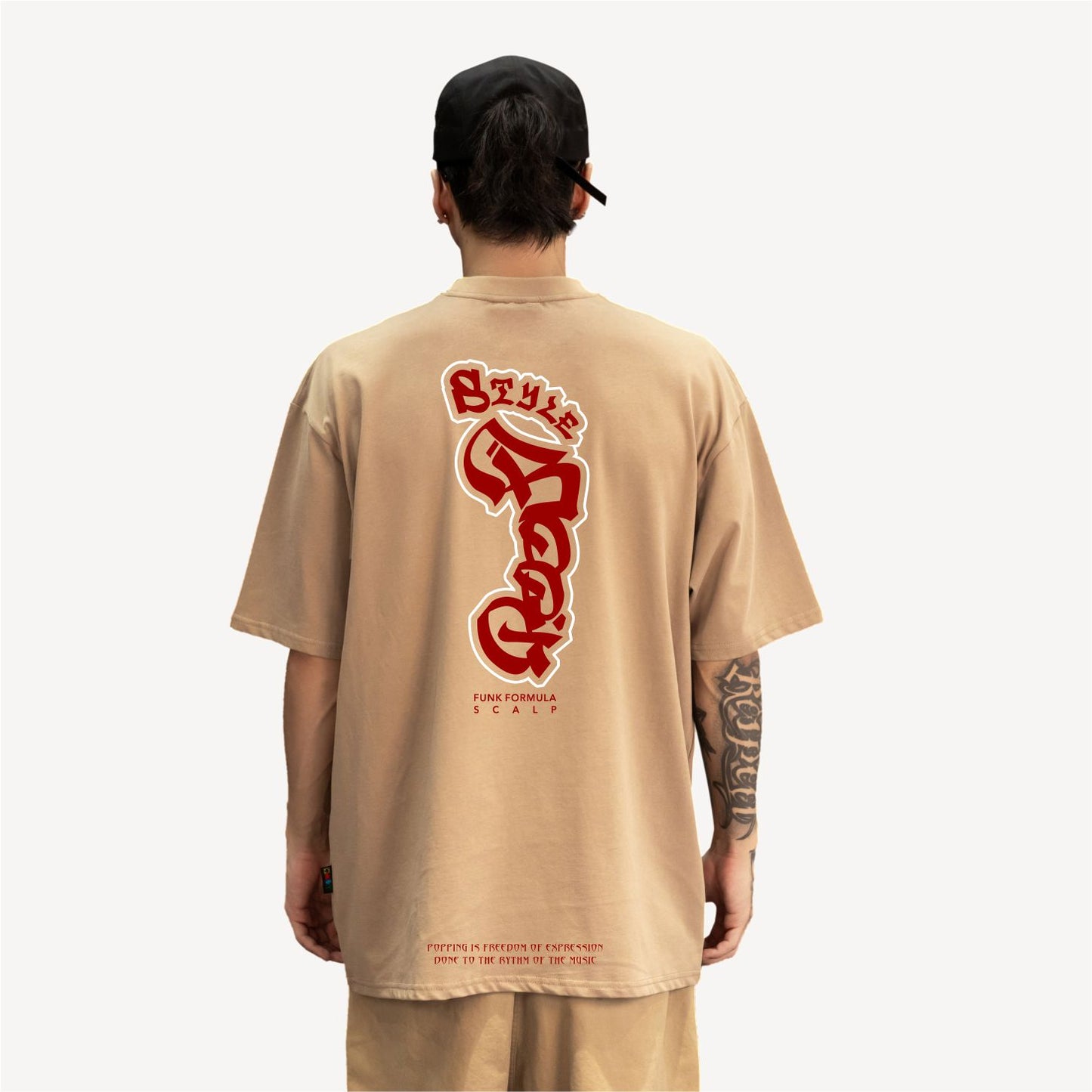 Pascal LucexKeeping Crossover "boog style "T-shirt