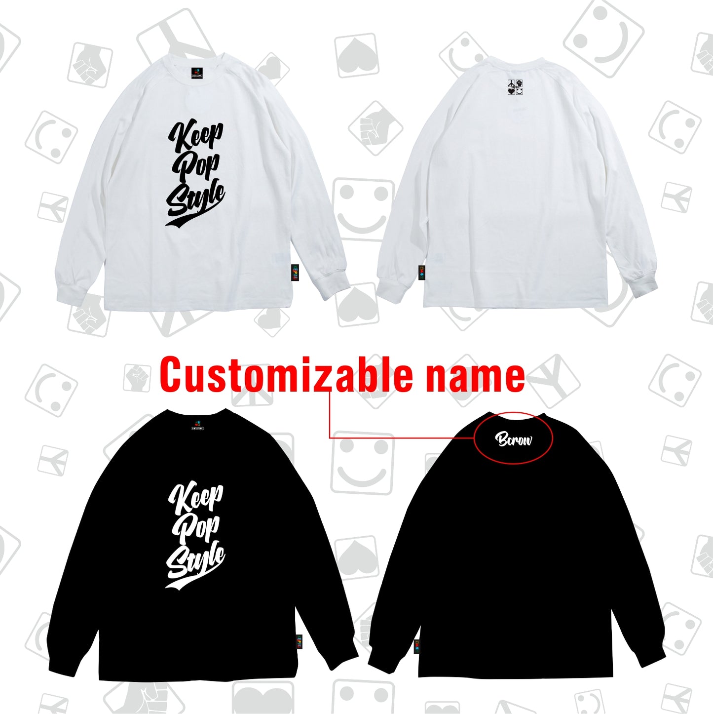KeepPopStyle long sleeve Classic