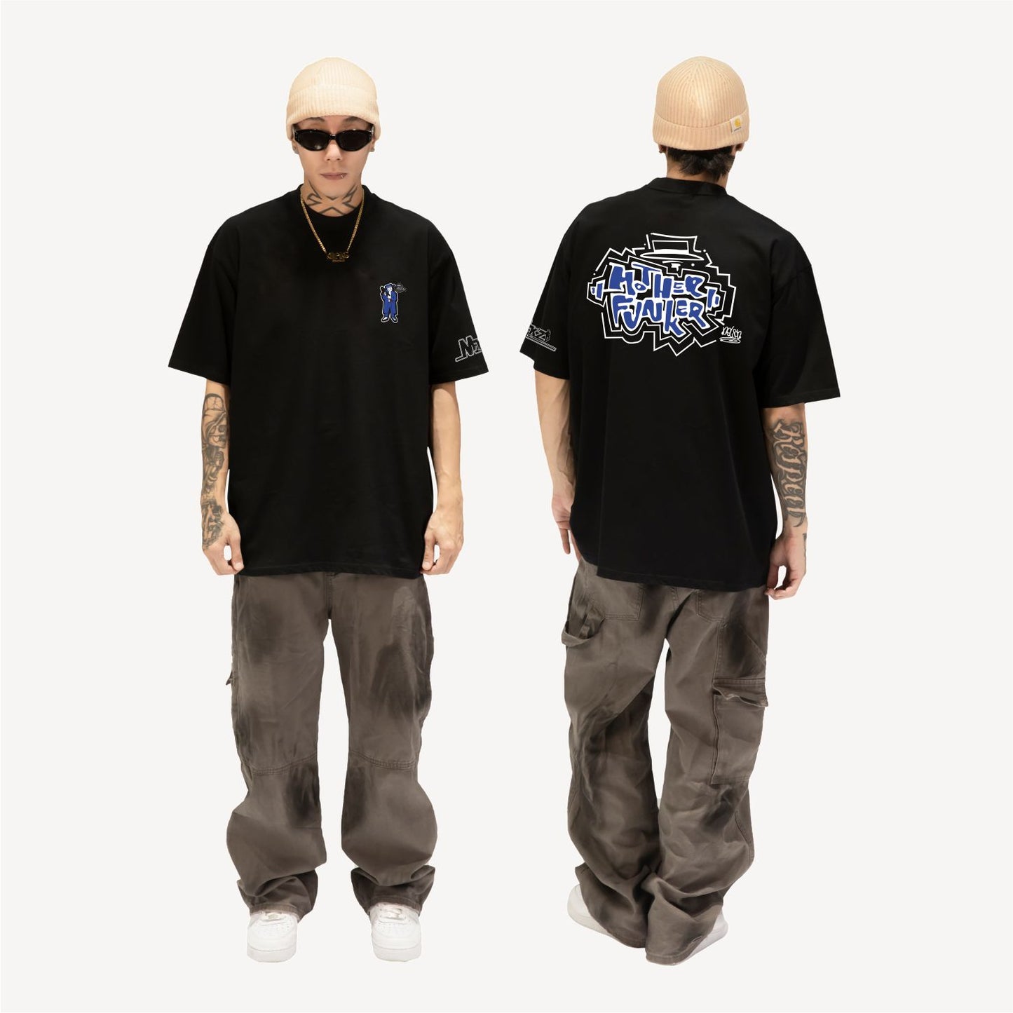 NelsonxKeeping Crossover "Mother Funker"T-shirt