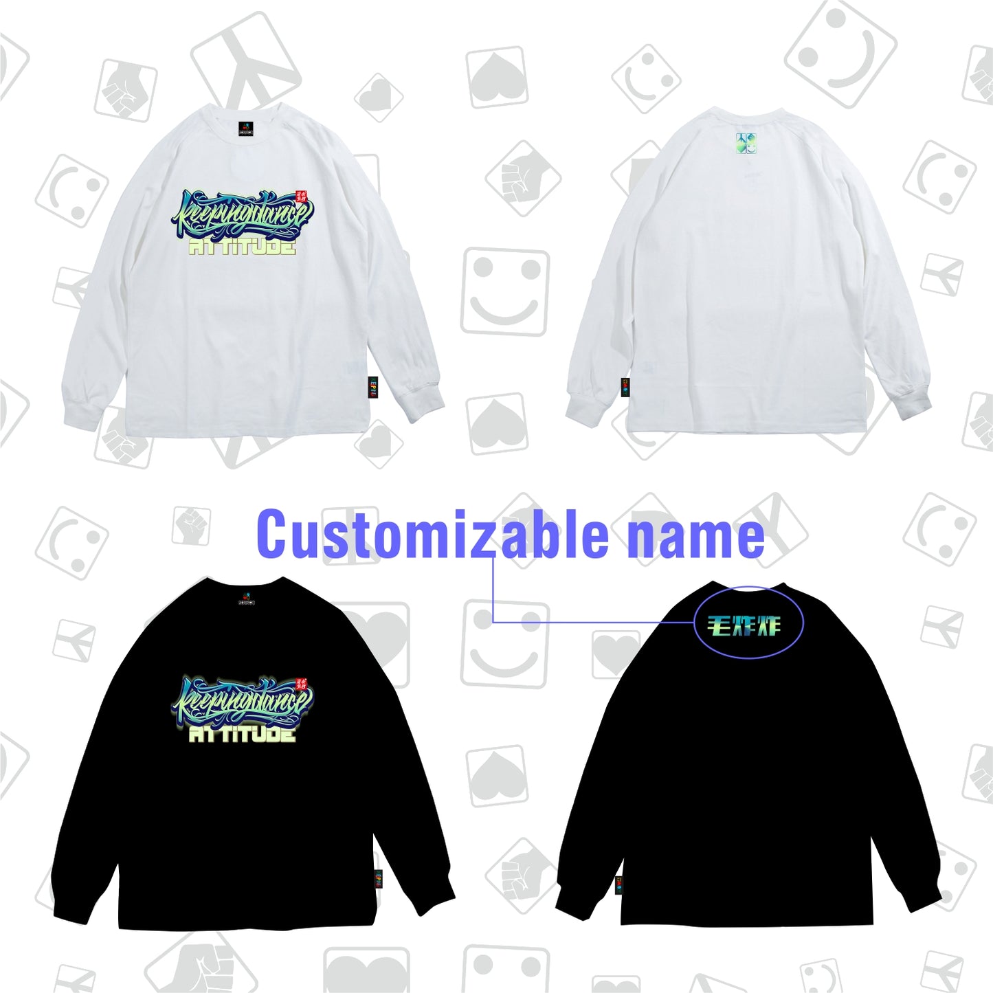 keeping brand-Attitude Long sleeve