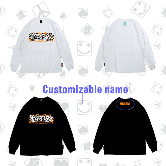 Flag king orangexKeeping Crossover  Long sleeve