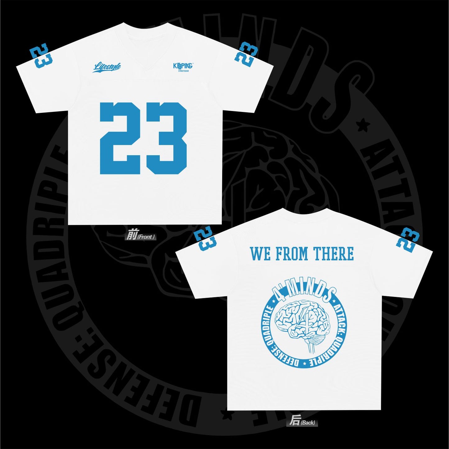 KinhoxKeeping Crossover Quick-drying short-sleeved shirts We From There