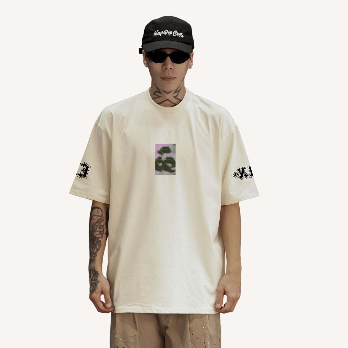 SonYaxKeeping Crossover "Always student"T-shirt