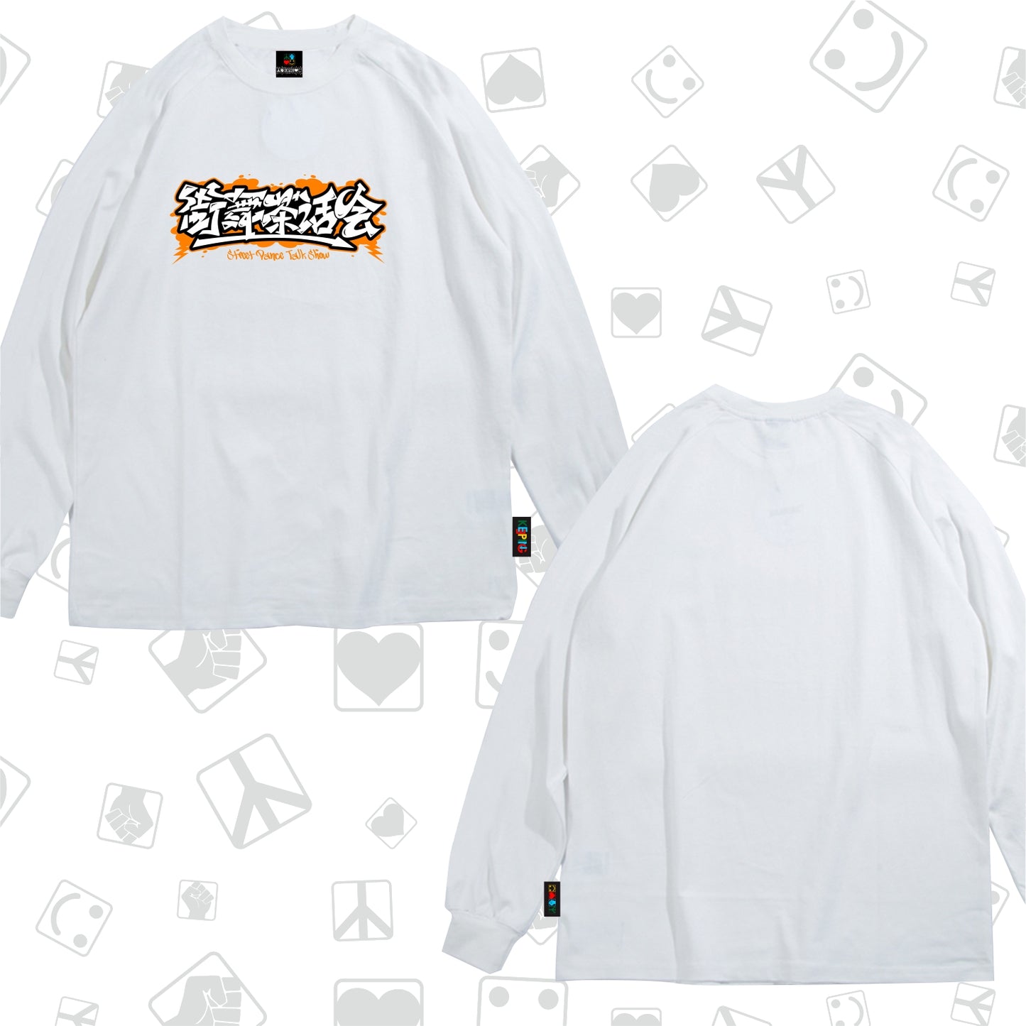 Flag king orangexKeeping Crossover  Long sleeve