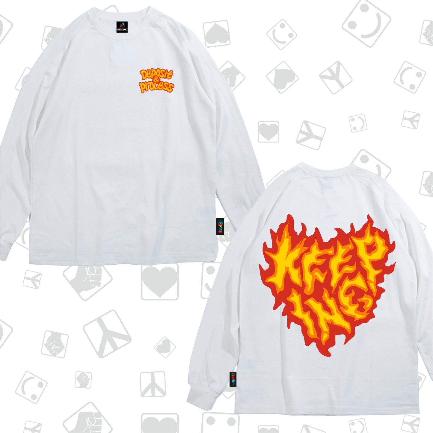Deposit ProcessxKeeping Crossover Long sleeve