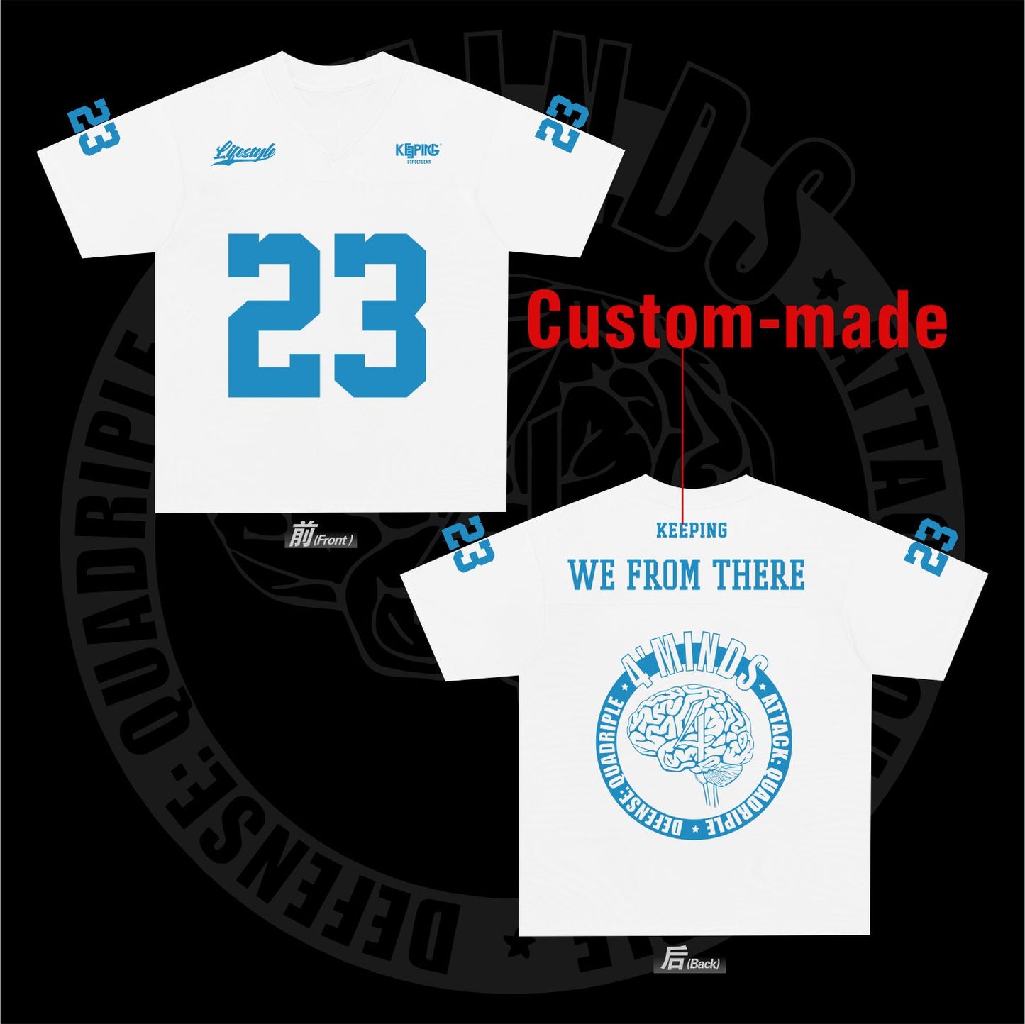 KinhoxKeeping Crossover Quick-drying short-sleeved shirts We From There