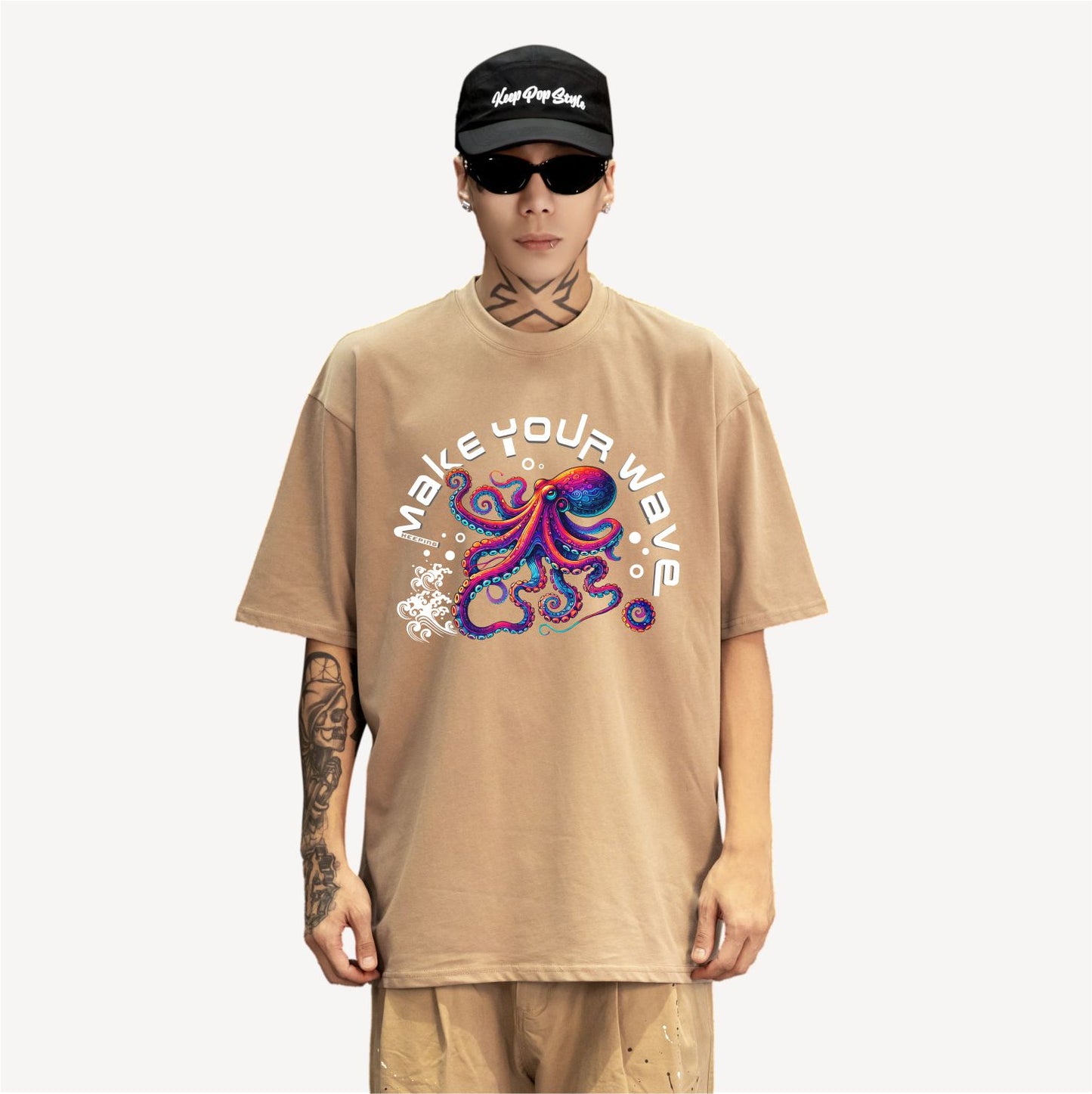 CreestoxKeeping Crossover "Octopus "T-shirt