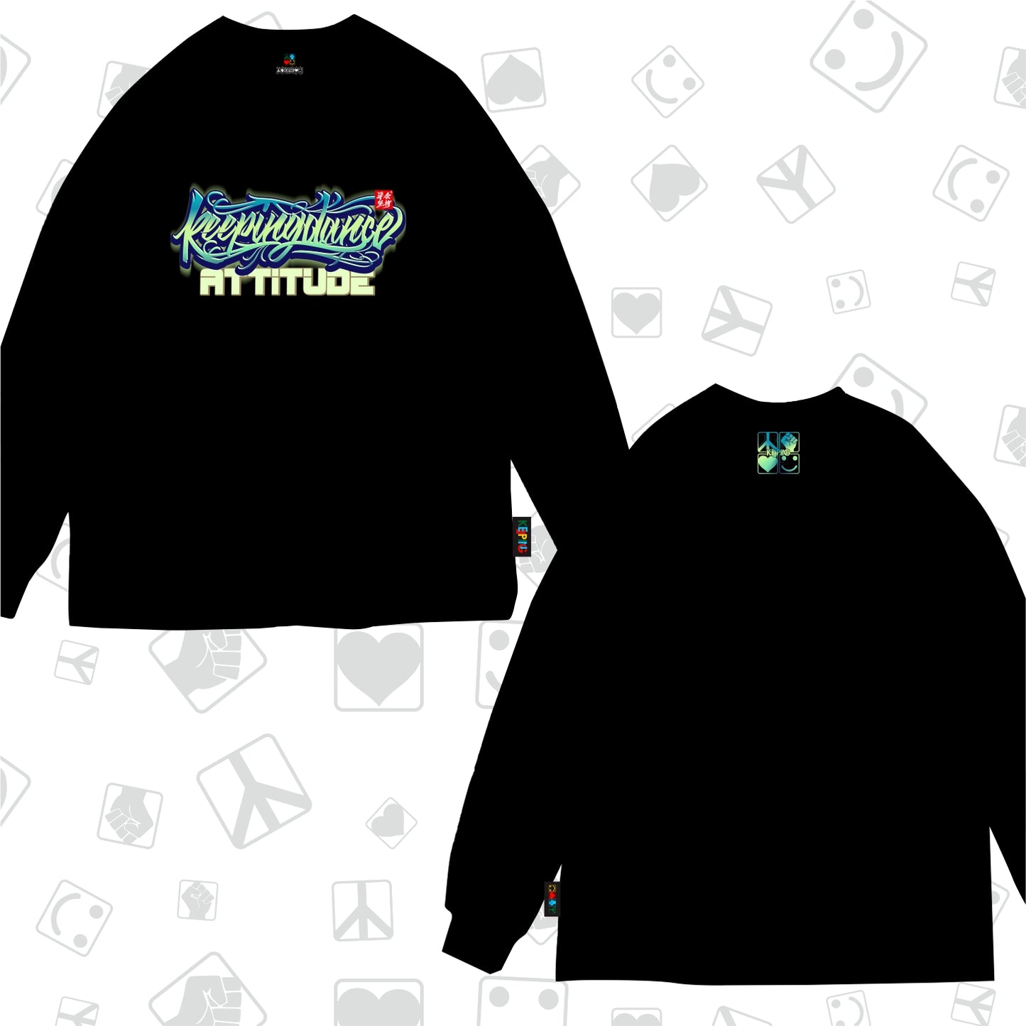 keeping brand-Attitude Long sleeve