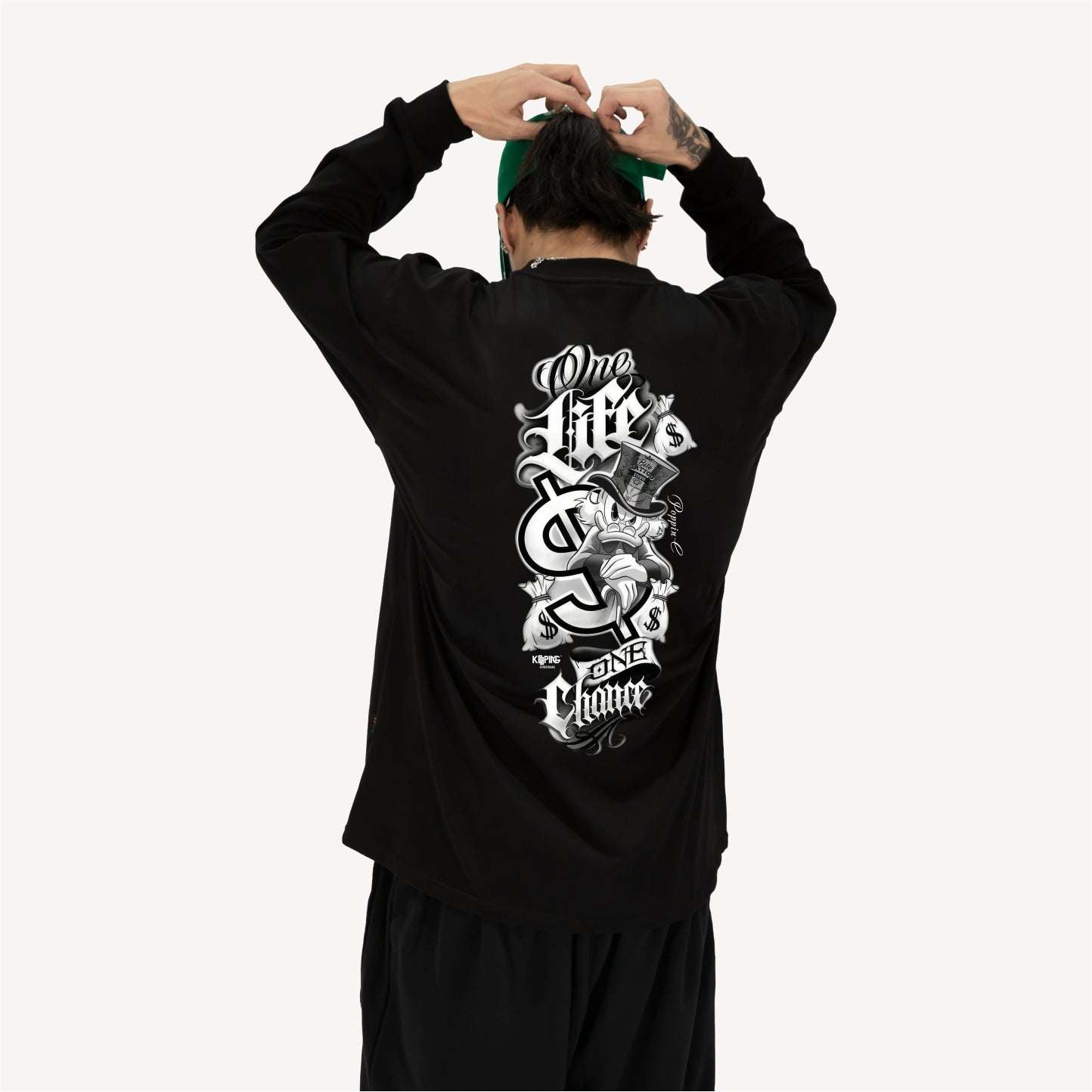 PoppinCxKeeping Crossover  Long sleeve9.0 KEEP THE CHANCE