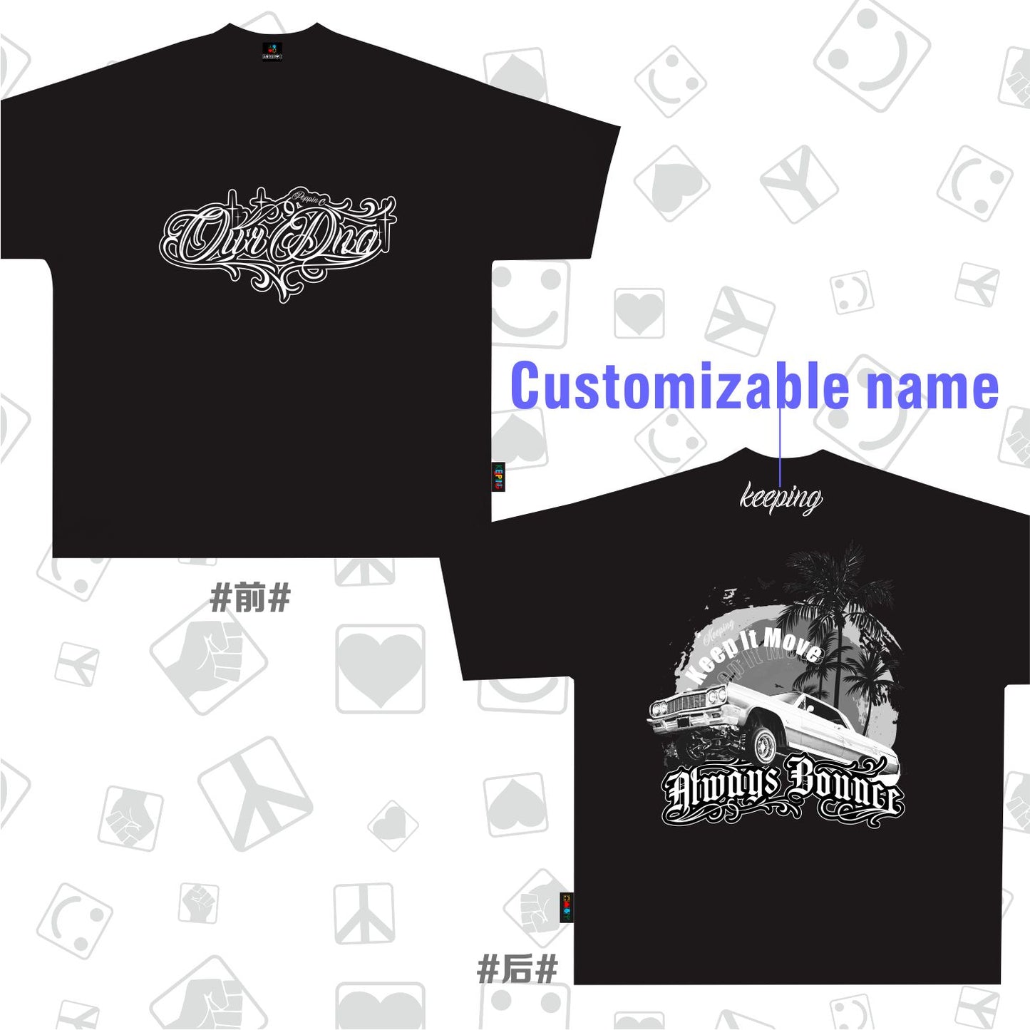 PoppinCxKeeping Crossover T-shirt