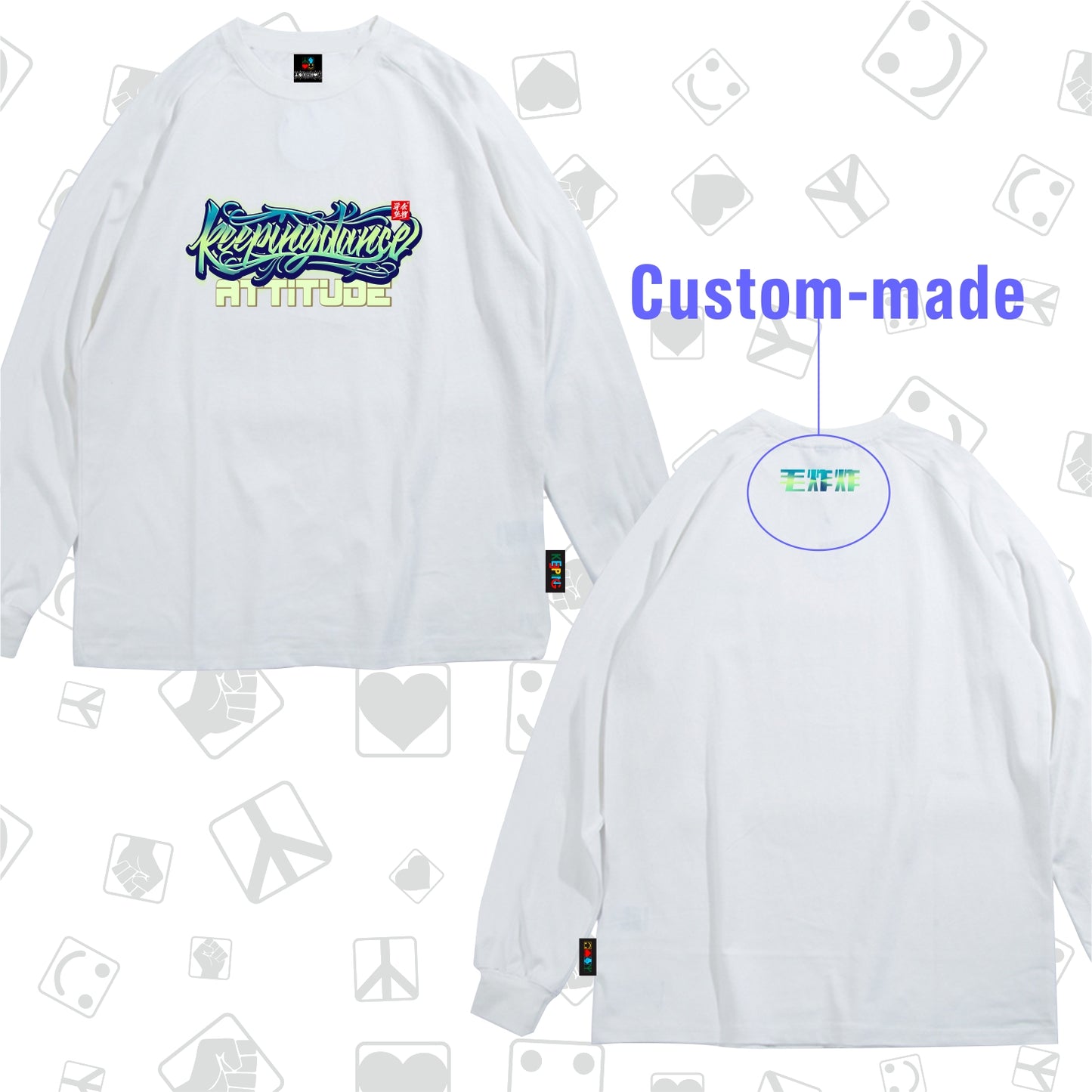 keeping brand-Attitude Long sleeve