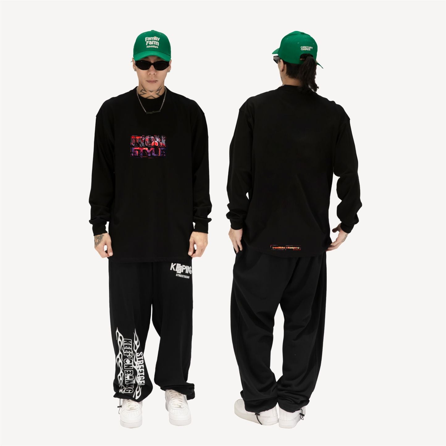 IronMikexKeeping Crossover Long sleeve