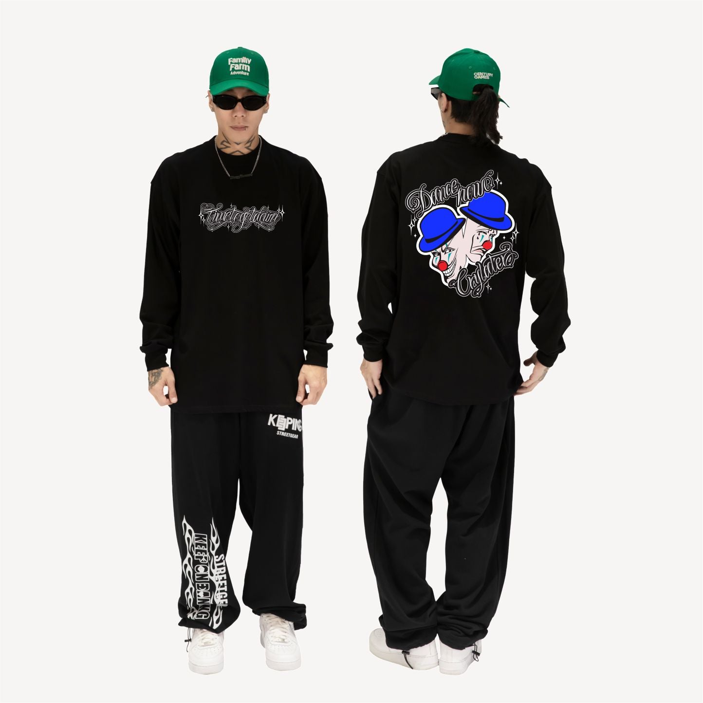 PoppinCxKeeping Crossover  Long sleeve 2.0