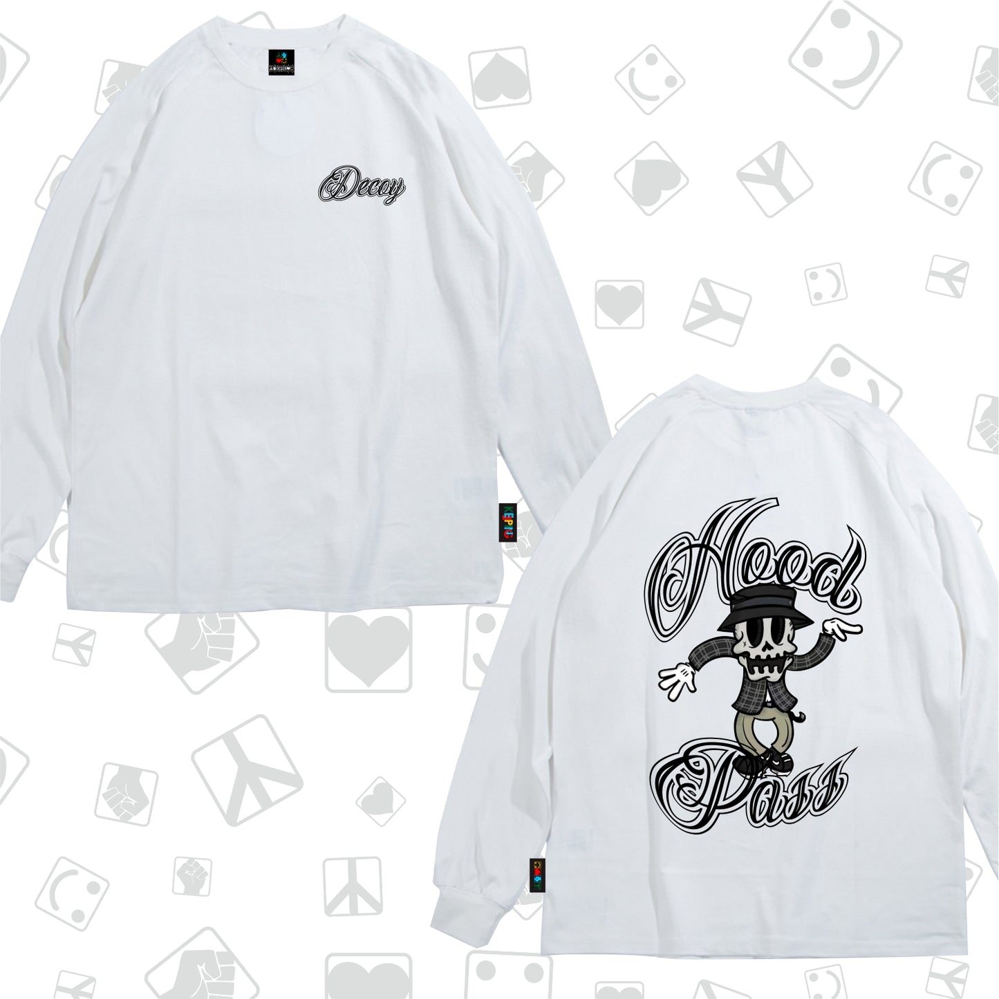DecoyxKeeping Crossover Long sleeve（Style 2）